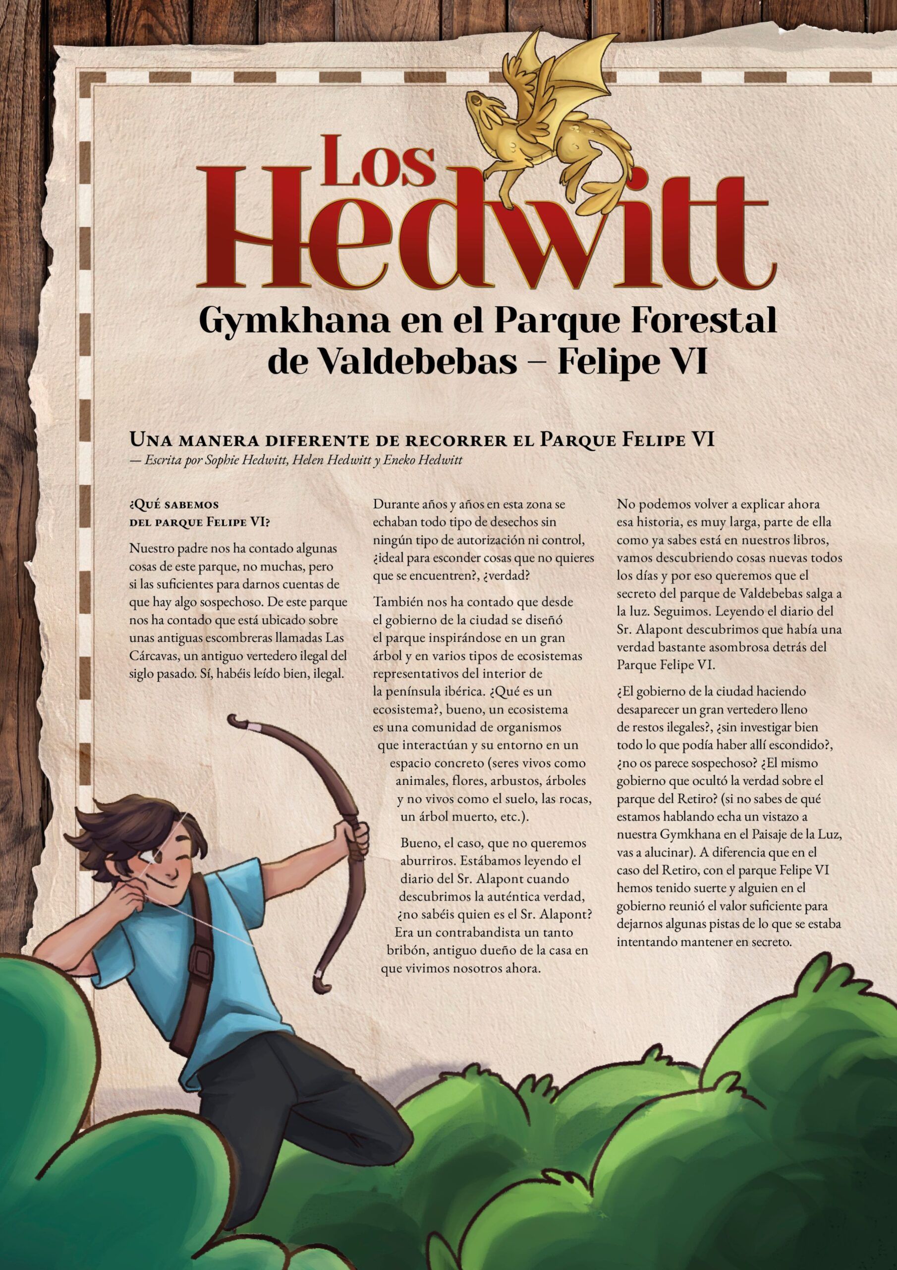 Gymkhana Valdebebas con niños Los Hedwitt