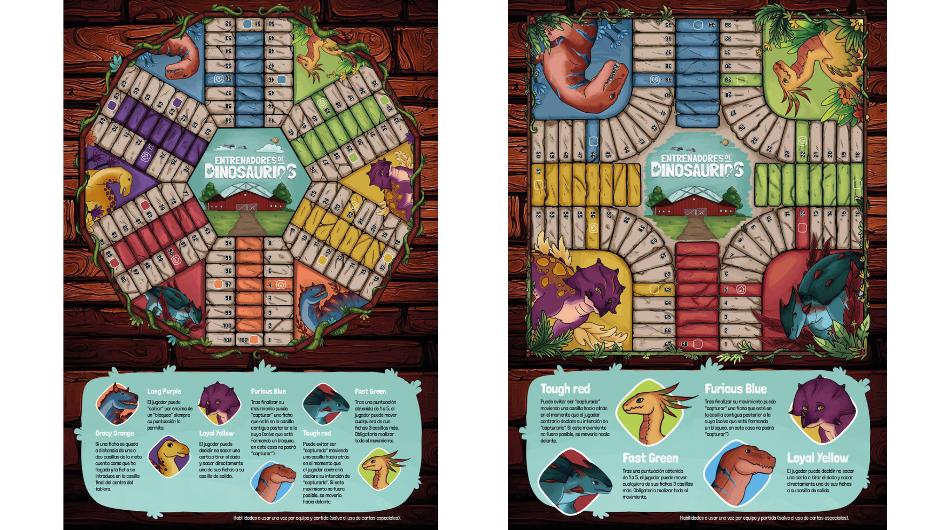 Parchís jurásico - Entrenadores de dinosaurios