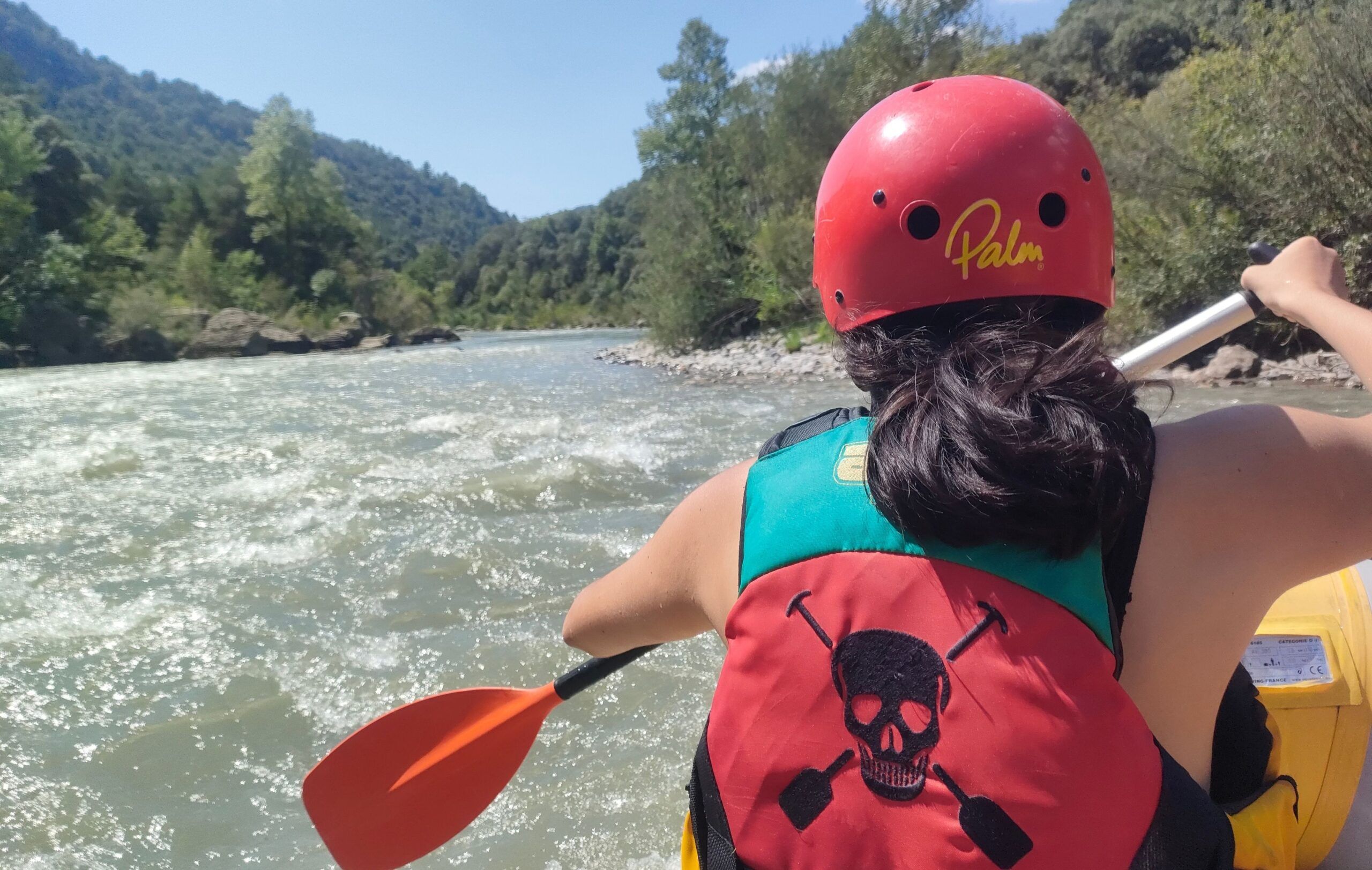 Pirineo aragonés con niños - Rafting rio Esera