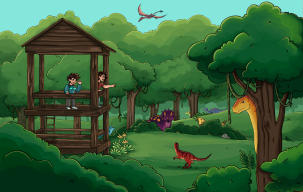 Entrenadores de dinosaurios