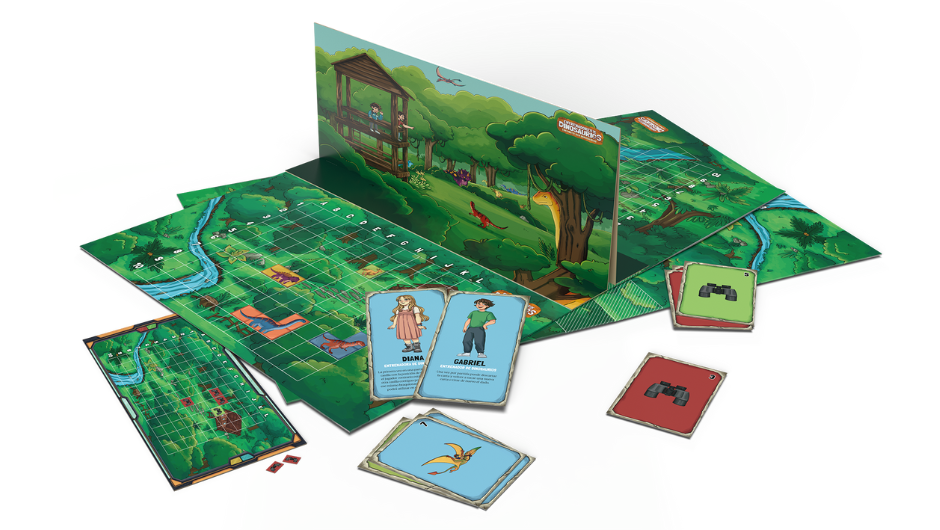 Entrenadores de dinosaurios - Escondite con dinosaurios