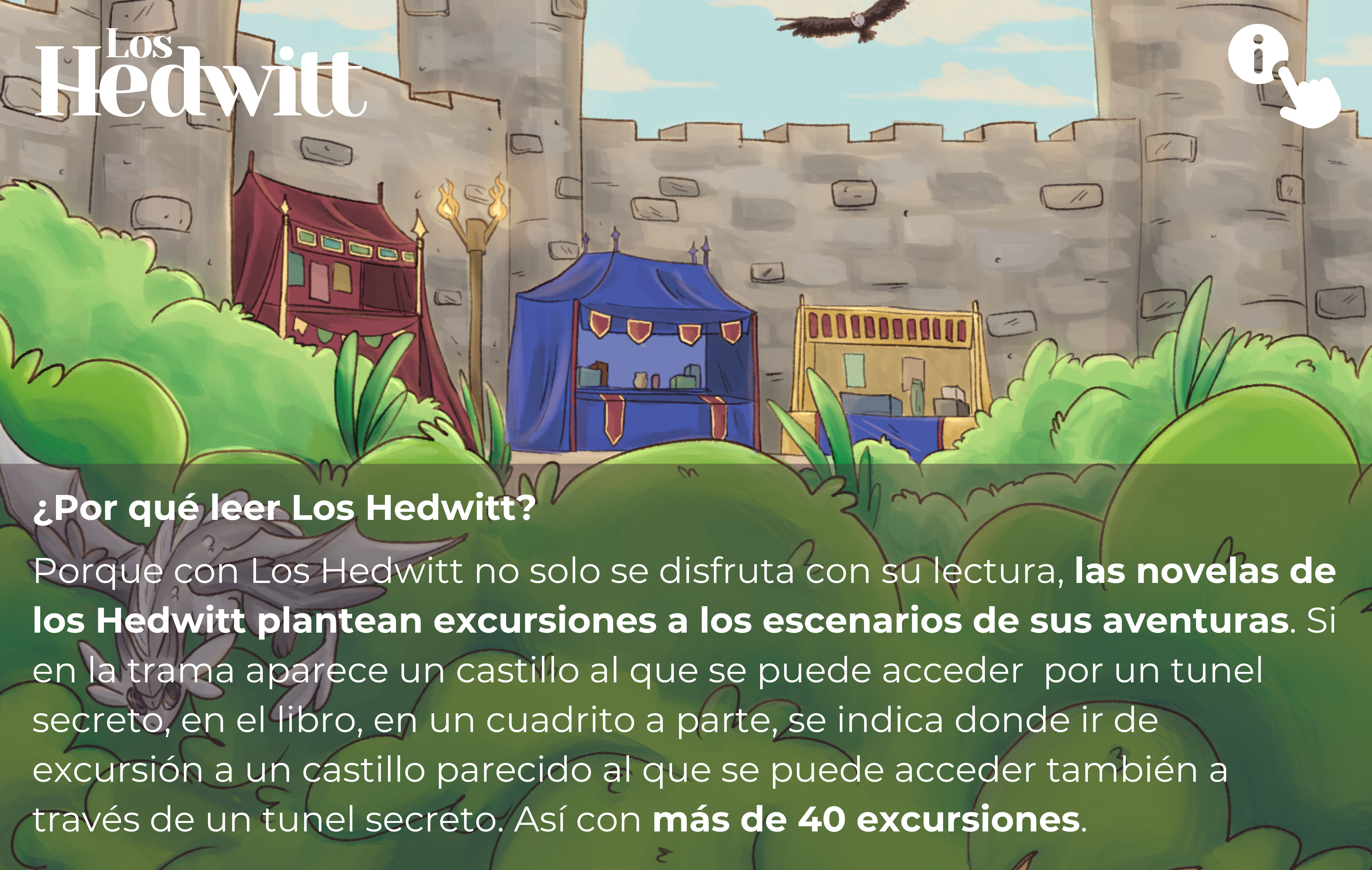 Los Hedwitt en Normandía con niños