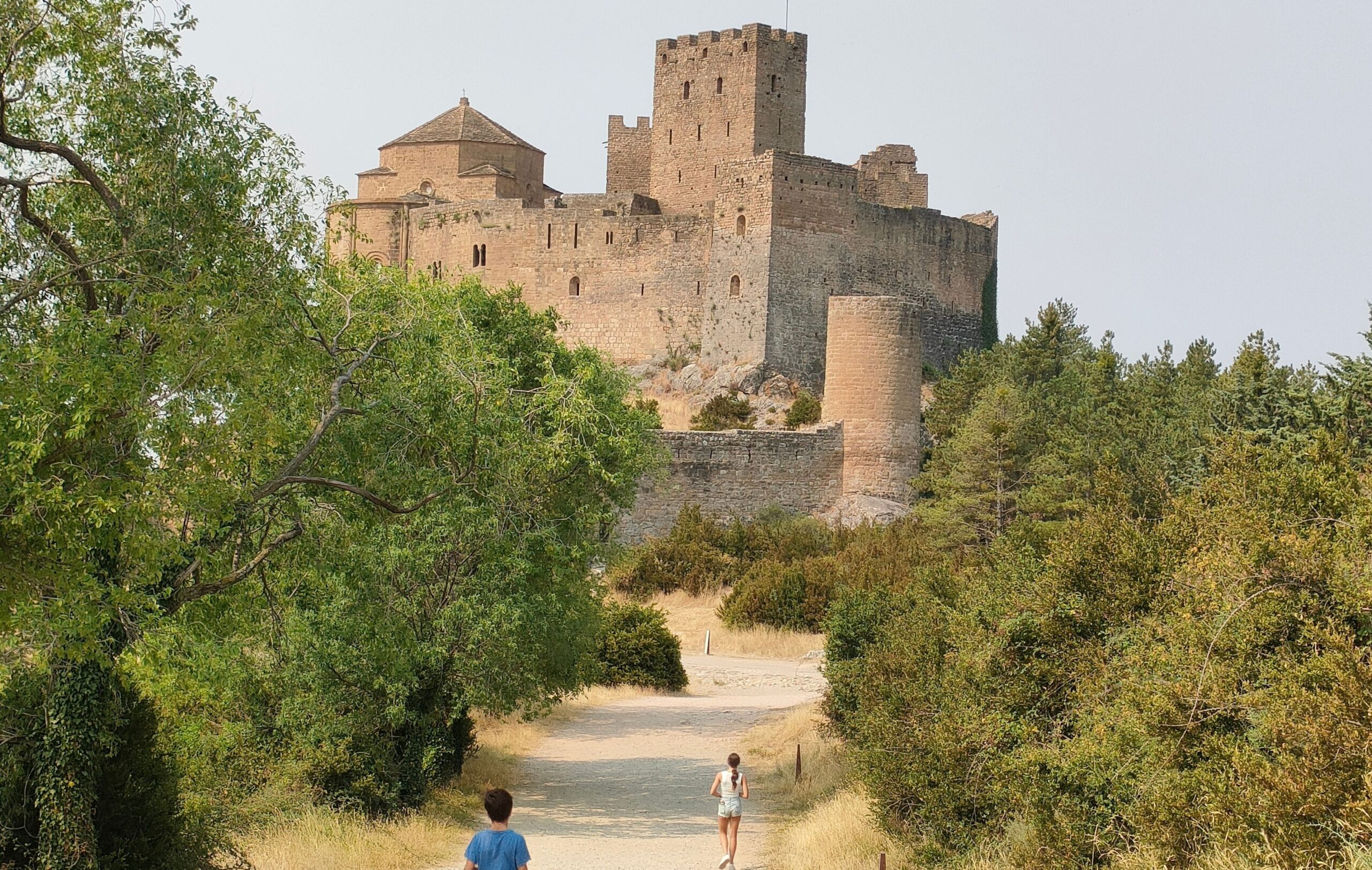 Pirineo aragonés con niños - Castillo de Loarre