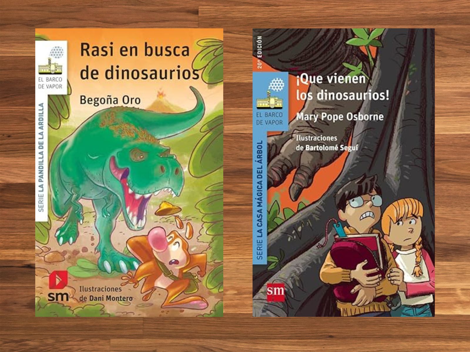 Libro de dinosaurios para niños de 7 a 8 años: Rasi en busca de dinosaurios, Que vienen los dinosaurios