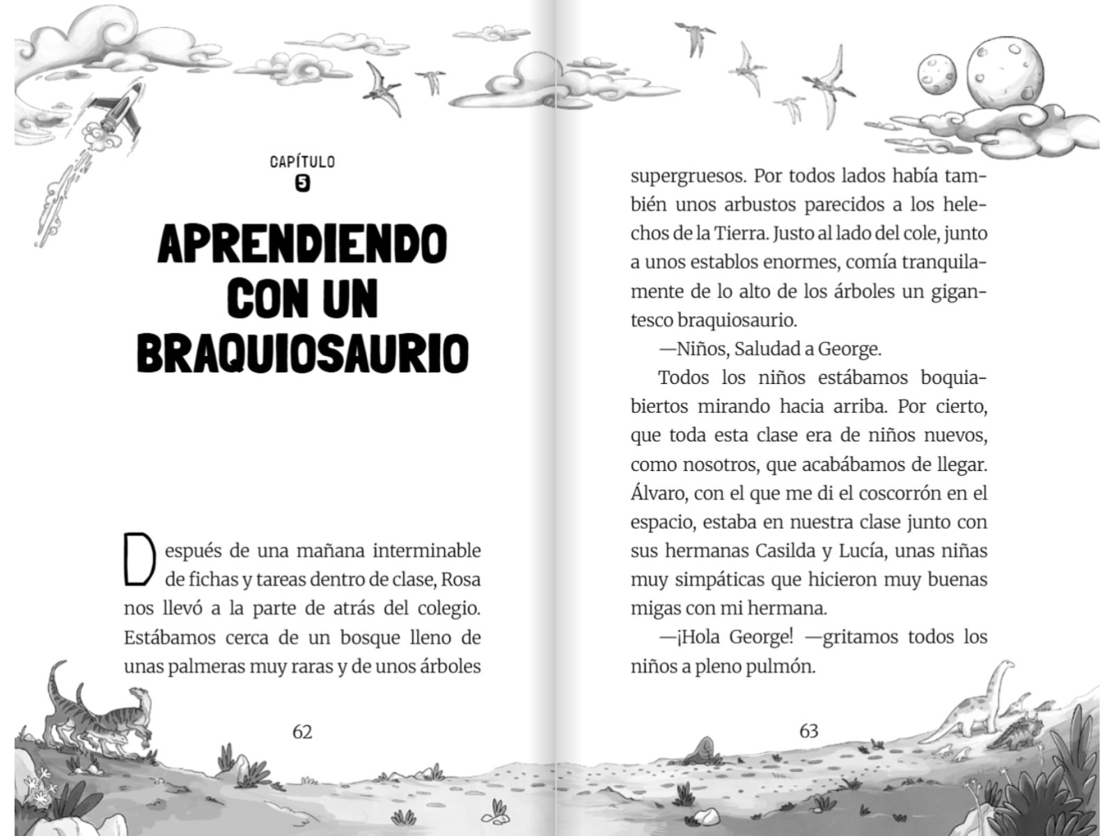 Libros de dinosaurios para niños y niñas de 6 a 9 años