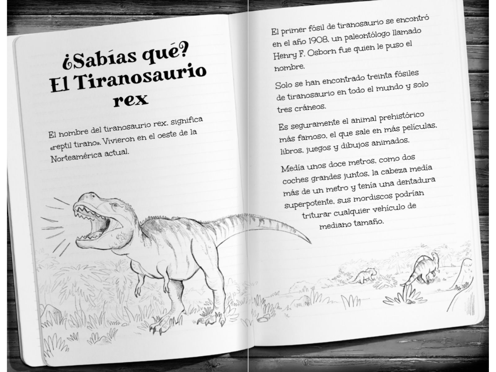 Entrenadores de dinosaurios, colonos de un nuevo mundo: Libro de dinosaurios para niños de 7 a 8 años