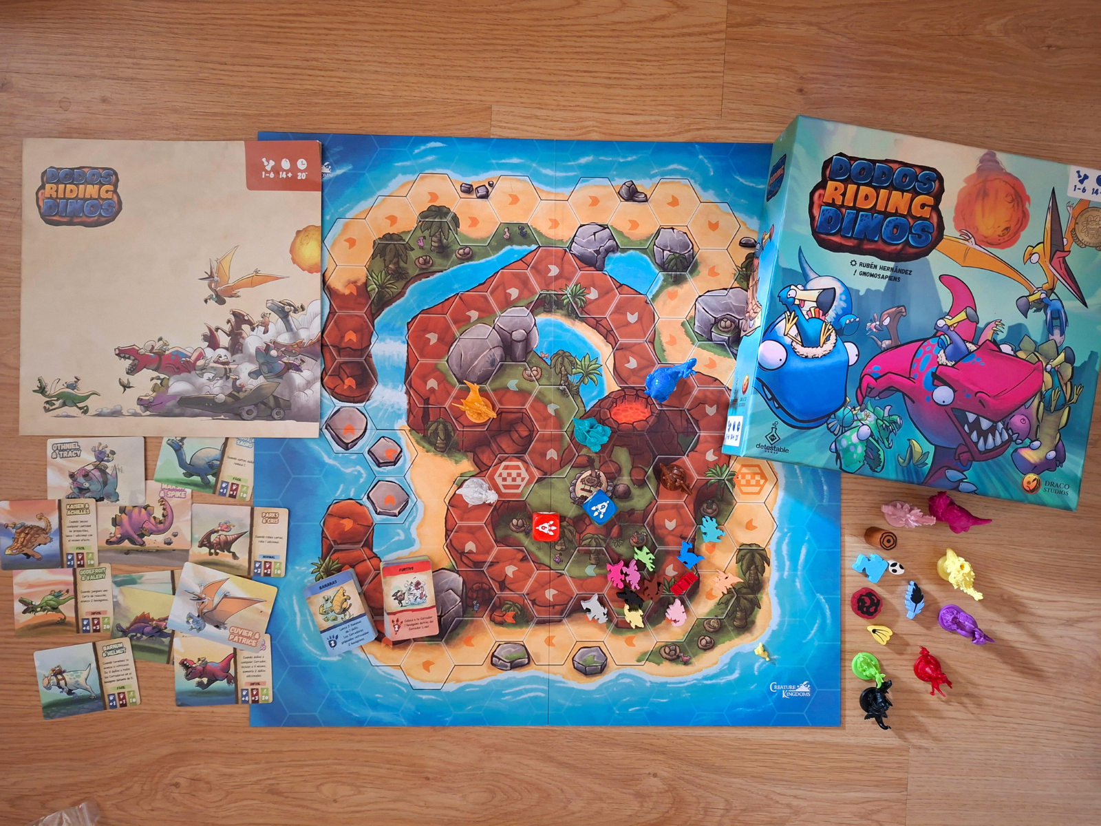 Juegos de mesa dinosaurios para niños